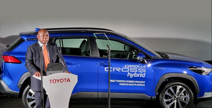 First African Hybrid Toyota Car Launches in South Africa